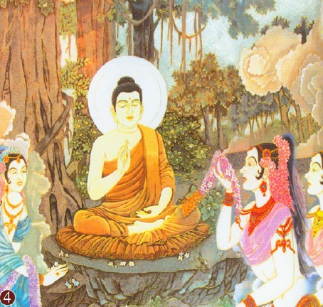 释迦牟尼-如何面对情和爱,而不为所迷惑