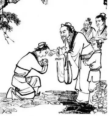 达摩面壁-古代高僧的尊师重道