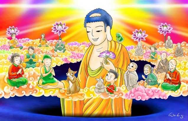 佛教-「把全体果觉授与薄地凡夫」是什么含义